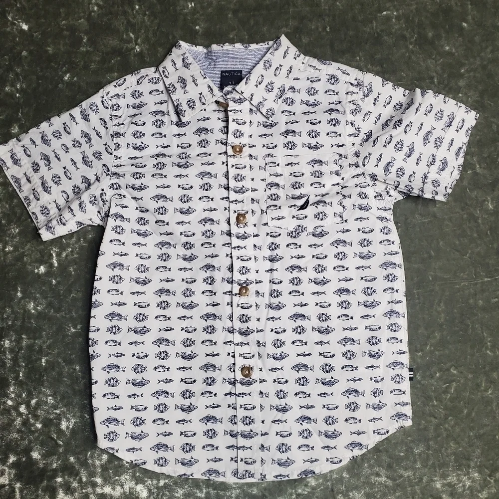 Nautica Kids‎ Fish Print Top